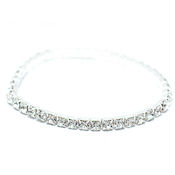 Fashion of the Austrian crystal and rhinestone bangles are designed after this piece, stretch