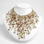 18inch pearl and 14k gold necklace sheer elegant