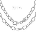 Made in Italy  15.2gr Solid sterling silver 16 inch necklace
