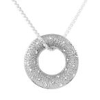 Keeping it simple and oh so pretty with this nice solid Sterling Silver 17.5 inch necklace
